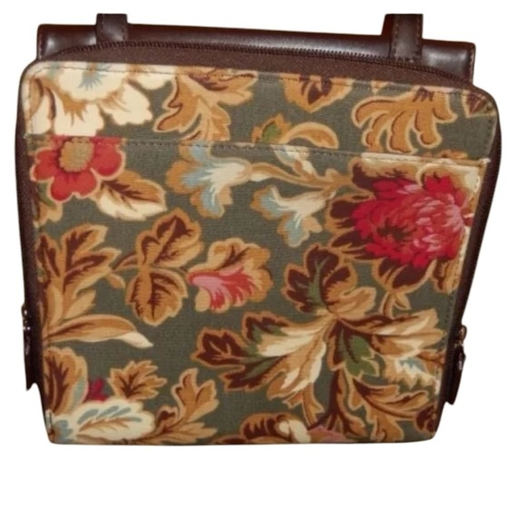 LONGABERGER FLORAL PURSE - Picture 3 of 4